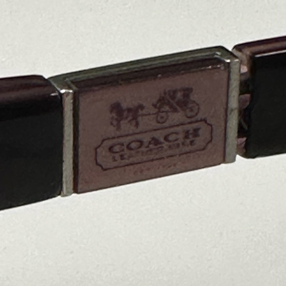 Coach - Rx - Pinkish-Purple Eyeglass Frames EUC, w Coach Black Leather Hard-Case - Picture 17 of 17